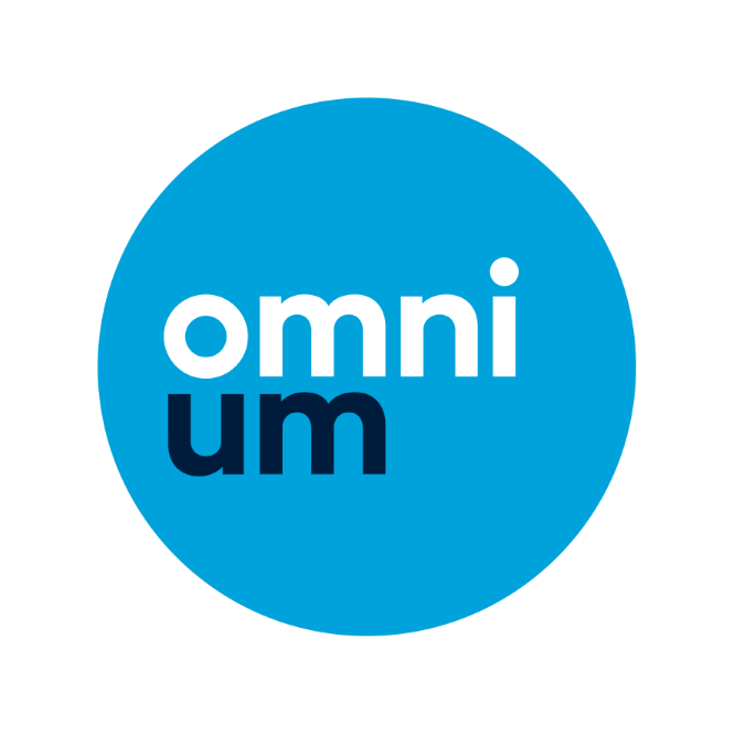 Omnium logo blue